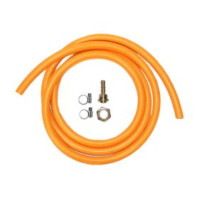   Gáznyomáscsökkentő kiegészítő szett 2 m tömlő+gázanya+bilincsek