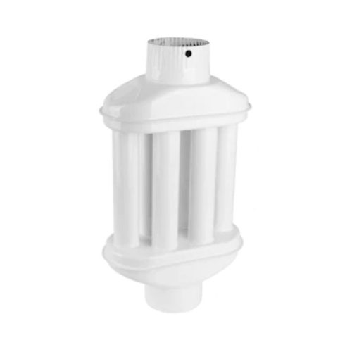 Hődob 118x500mm 6 csöves fehér zománcozott