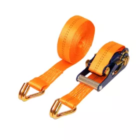   Rakományrögzítő csúcsos horoggal 6m 35mm 2500kg-ig 2 részes narancssárga