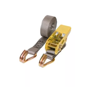   Rakományrögzítő csúcsos horoggal 4m 25mm 400kg-ig 2 részes szürke