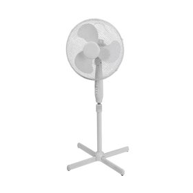 Ventilátor állványos 45W 40cm fehér