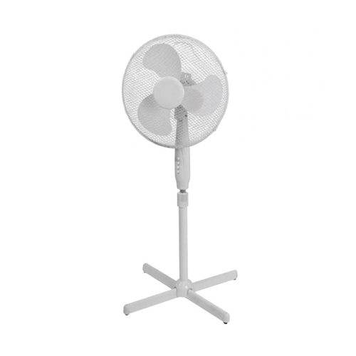 Ventilátor 45W 40cm állványos fehér