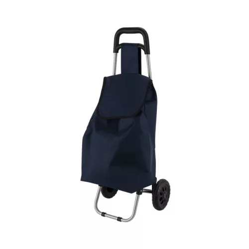 Bevásárlókosár 33l gurulós textil