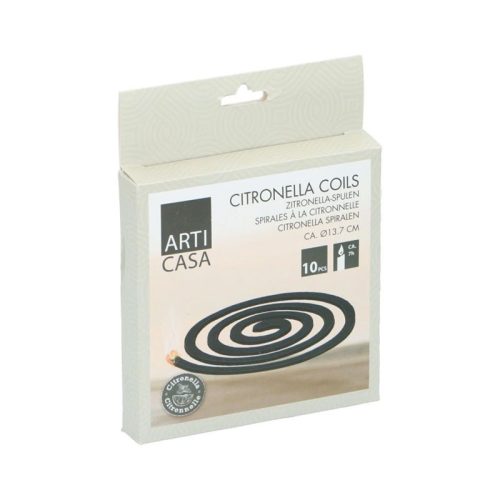 Szúnyogriasztó spirál citronellával 10db Arti Casa