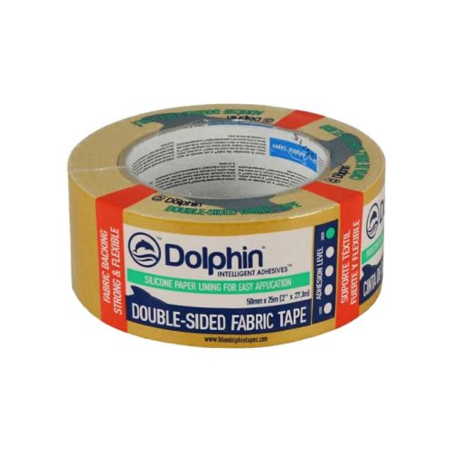 Ragasztószalag kétoldalas 50mm 25m szövetszál erősített