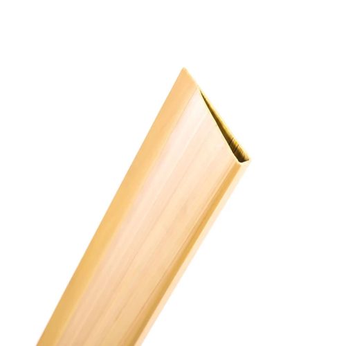 Kerítés/belátásgátlóhoz lezáró profil barna Litecane