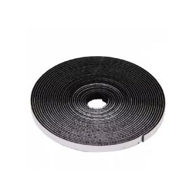 Rovarháló (szúnyogháló) rögzítő tekercs 5,5m fekete