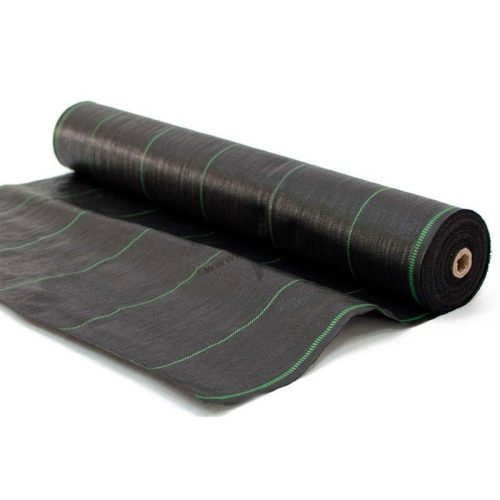 Agroszövet 1,05x10m fekete 90gr/m2