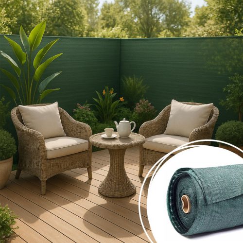 Árnyékoló háló 1,5x10m 230gr/m2 zöld 95%