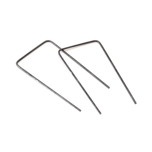 Agroszövethez tüske U alakú fém 15x8cm 100db/csomag