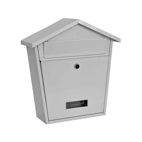 Postaláda házikó 38x36x13cm fehér