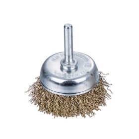 Drótcsiszoló fúróba fazék 65mm réz színű Festa