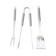 Grillező csipesz 3 részes rozsdamentes Strend Pro
