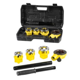   Csőmenetmetsző készlet 8 részes 1/2"- 3/4"- 1"