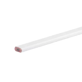 Ácsceruza 18cm szögletes fehér