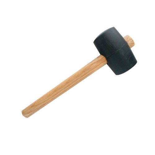 Gumikalapács 450gr fekete fa nyéllel