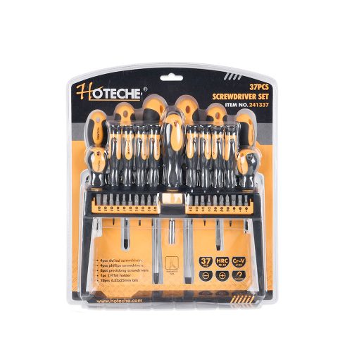 Csavarhúzó készlet 37 részes Crv. Hoteche