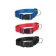 Kutyanyakörv M 33-51x2cm kék/piros/fekete Pet Comfort