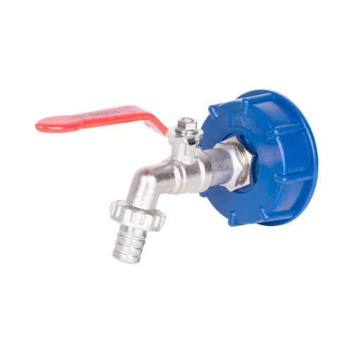 Csap IBC tartályhoz szelep 1 1/4" kimenet 1" Strend Pro