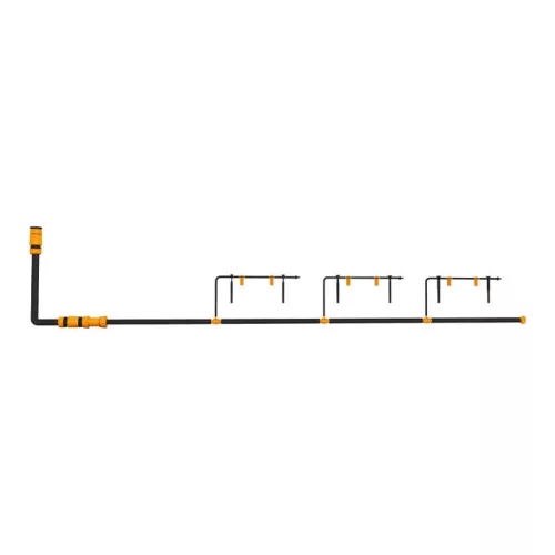 Locsoló öntözőrendszer 5m 1/2" és 20m 3/16" 30db szórófej Profi Hoteche
