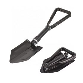   Ásó-lapát összehajtható karbonacél fejjel rövid alumínium nyéllel összecsukható táskás Hoteche