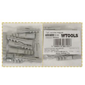 Tipli 10x50mm szürke magyar 10db/csomag
