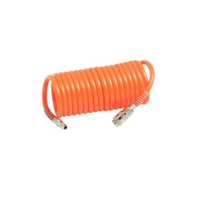   Spiráltömlő gyorscsatlakozóval légkompresszorhoz 5m 8Bar