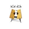 Munkapad 605X625X790mm állítható szélességgel fém kerettel 100kg-ig Hoteche