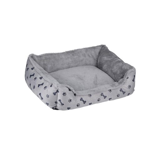 Kisállat fekhely 53x46x17cm szürke Pet Comfort