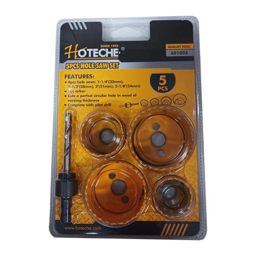 Körkivágó készlet 4 részes 32-54mm bimetal Profi Hoteche