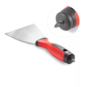   Spakli 120mm gumis+csavarhúzós nyéllel rozsdamentes Profi Bravo Wtools