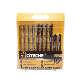   Dekopírlap 10db fa-acél vegyes tartóban Bosch befogás Hoteche