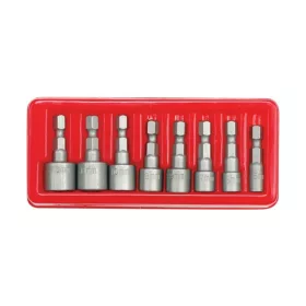   Dugókulcs készlet 8 részes 5-13mm 1/4" fúrógépbe fogható Vorel