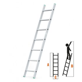 Eurostil létra alumínium támasztó 1x7 5 év garancia