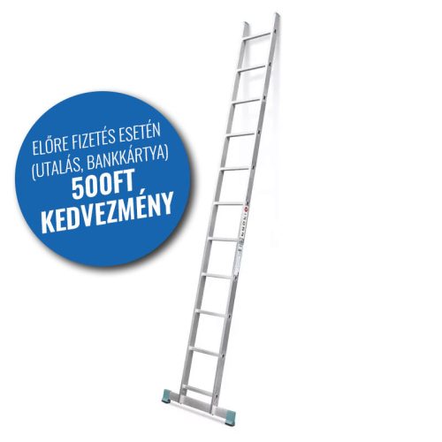 Eurostil létra alumínium támasztó 1x11 5 év garancia