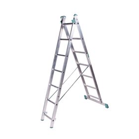 Eurostil létra alumínium 2x7 többcélú 5 év garancia