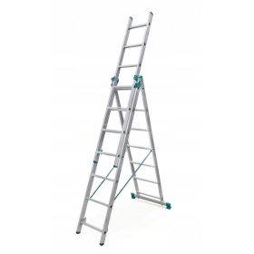 Eurostil létra alumínium 3x7 többcélú 5 év garancia