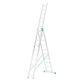 Eurostil létra alumínium 3x10 többcélú 5 év garancia