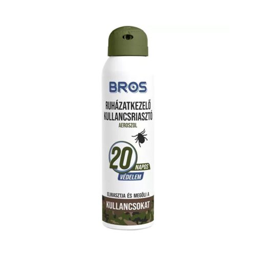 Kullancsriasztó spray ruházatra 90ml Bros
