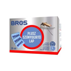 Szúnyogriasztó utántöltő lap 20db Bros