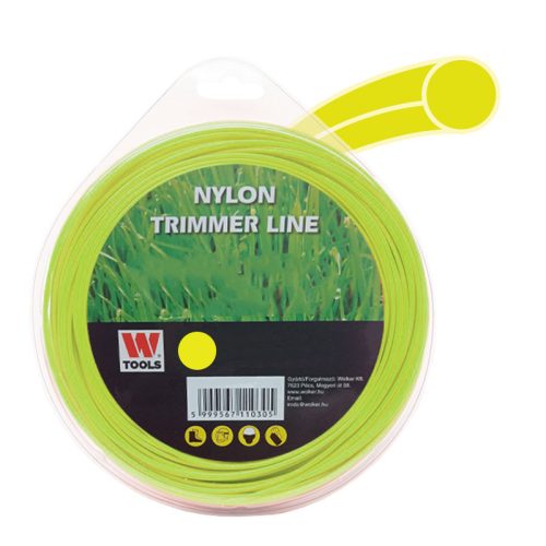 Fűnyíró damil 2,4mm 87m kör profi Trimmer Line
