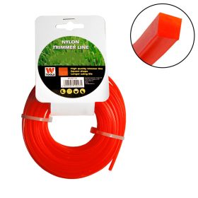 Fűnyíró damil 3,0mm 15m négyszög profi Trimmer Line