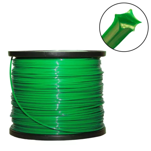 Fűnyíró damil 2,7mm 257m csillag profi Trimmer Line