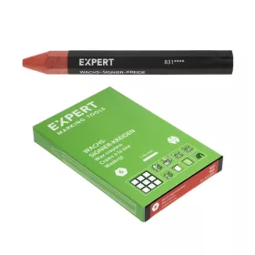 Zsírkréta piros hideg-meleg acél-fához Expert