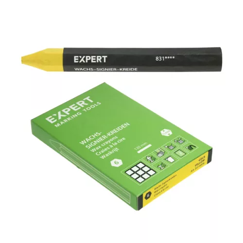 Zsírkréta sárga hideg-meleg acél-fához Expert