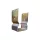 Oszloptartó emelt 100mm galvanizált 4mm vastag