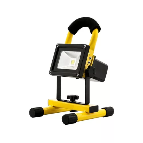 Fényvető / reflektor 10W 6400K 550Lm akkumulátoros Led Entac