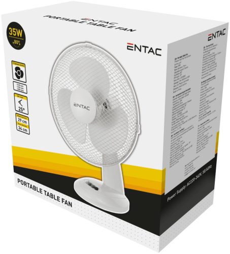 Ventilátor asztali 34cm 35W Entac