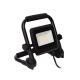 Fényvető / reflektor 20W 4000K 1600Lm hordozható fekete IP44 Led