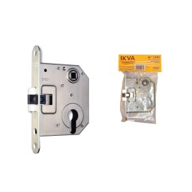   Ajtózár Lővér cilinderes zárólemez nélkül Elzett 1392 Ikva Strong